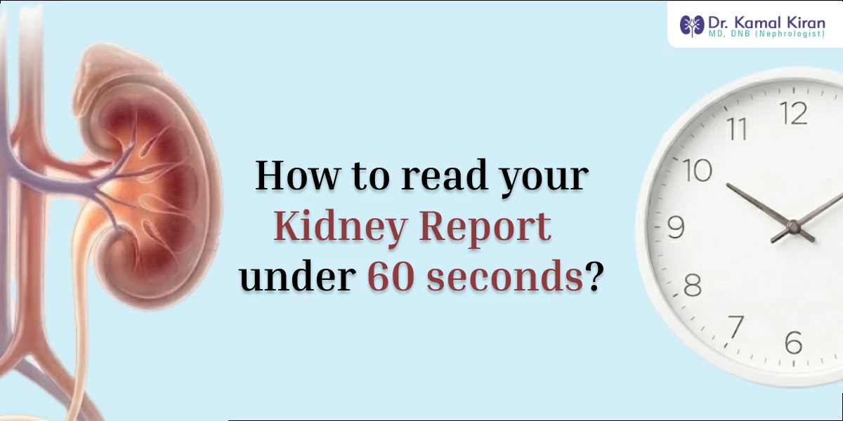 How to Read Your Kidney Report: A 60-Second Guide to KFT Normal Ranges and Results