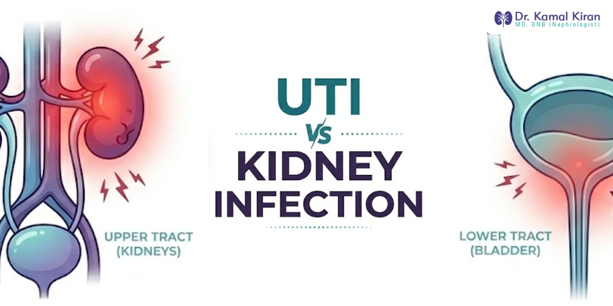 UTI vs Kidney Infection: How to Tell the Difference (and When It Gets Dangerous)