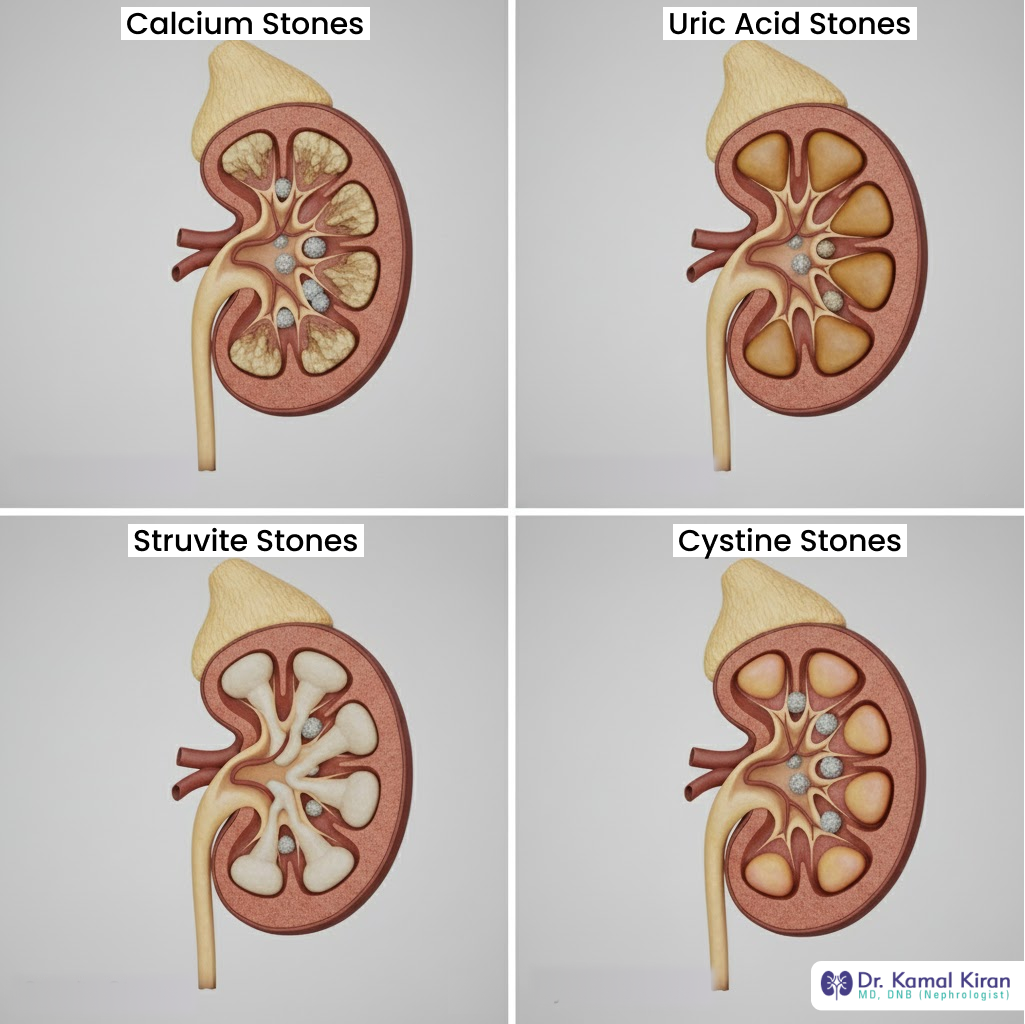 Types Of Kidey Stones